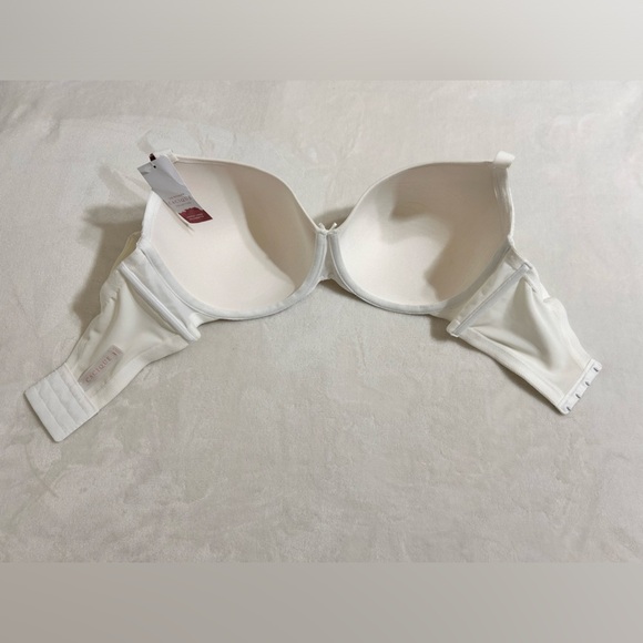 Cacique Cream Textured Full Coverage Bra - Picture 5 of 9